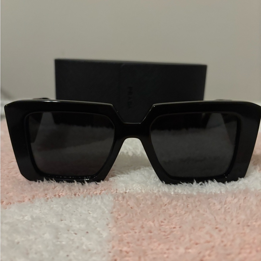 Prada Black Square Sunglasses